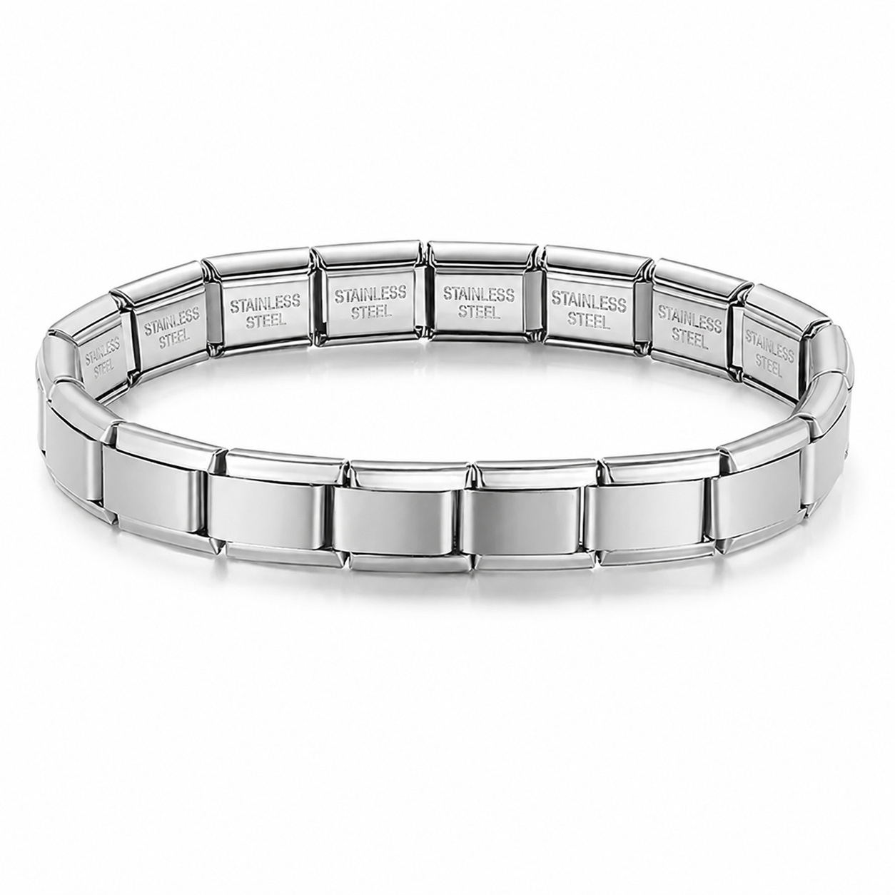 Pulsera Modular para Charms de Acero Inoxidable