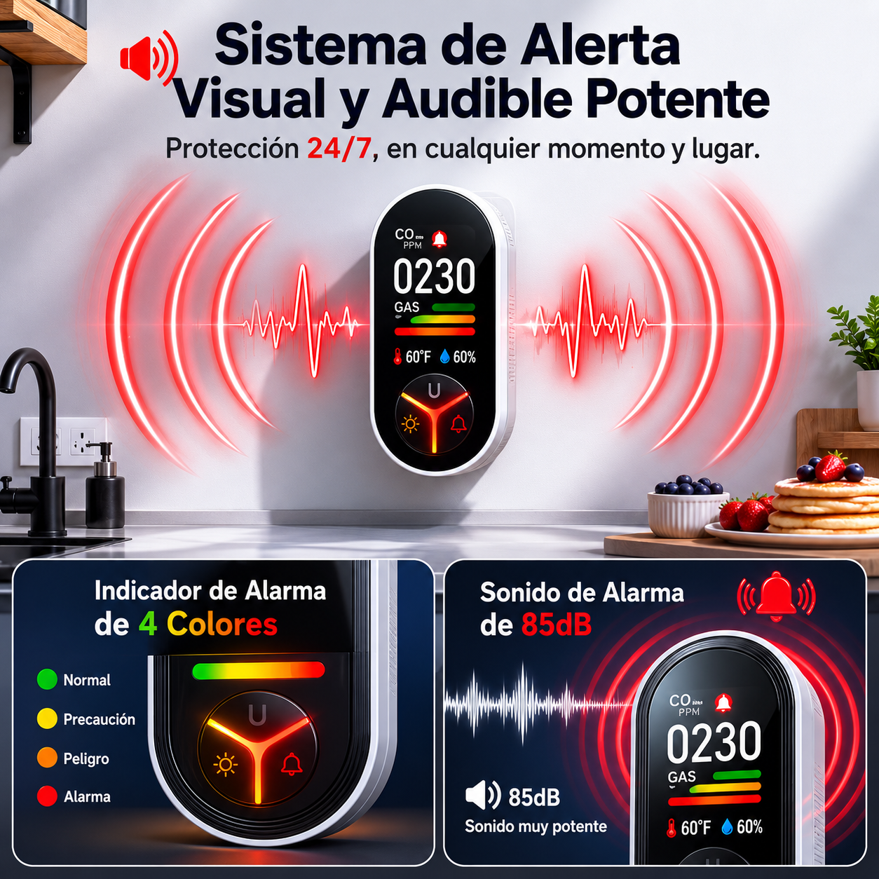 Conoce el Co2 de tu hogar en tiempo real con SafeAir