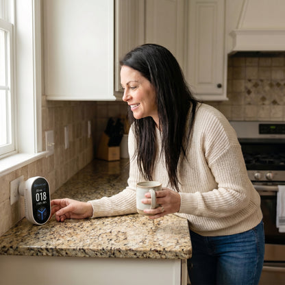 Conoce el Co2 de tu hogar en tiempo real con SafeAir