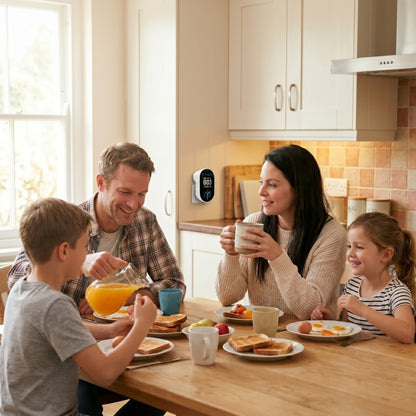 Conoce el Co2 de tu hogar en tiempo real con SafeAir